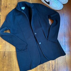 J. Crew Black Women's Sweater Blazer